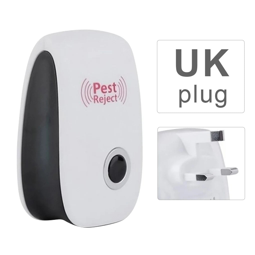 PesstOff Ultrasonic Plug in Insect and Mouse Repellent UK Plug